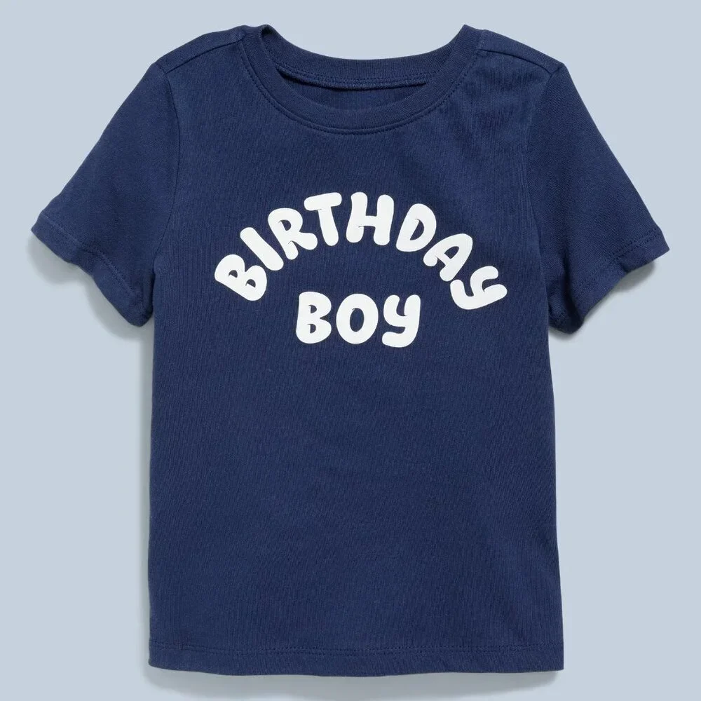 Birthday Boy Short-Sleeve Graphic T-Shirt for Toddler Boys